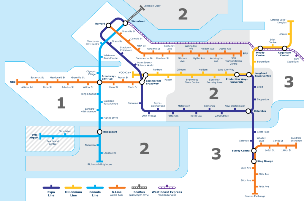 Visitor's guide to public transit in City of Vancouver, BC Public Transit Fares & Accommodations, Getting Around Vancouver on Public Transit, Inside Vancouver: Public Transportation