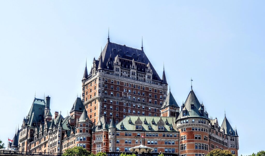 Image of historic building in Quebec City.