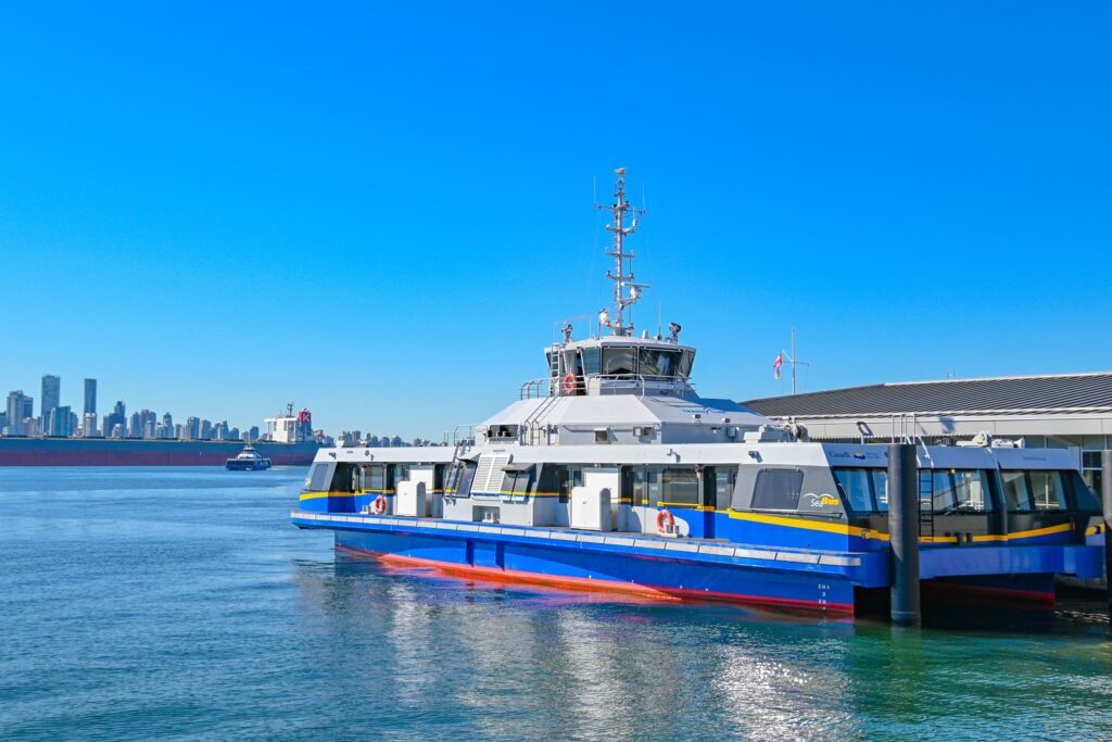 SeaBus in Vancouver harbour - Visitor's guide to public transit in City of Vancouver, BC Public Transit Fares & Accommodations, Getting Around Vancouver on Public Transit, Inside Vancouver: Public Transportation