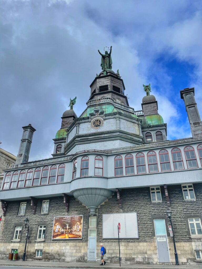 Photo of architecture in Old Montreal.